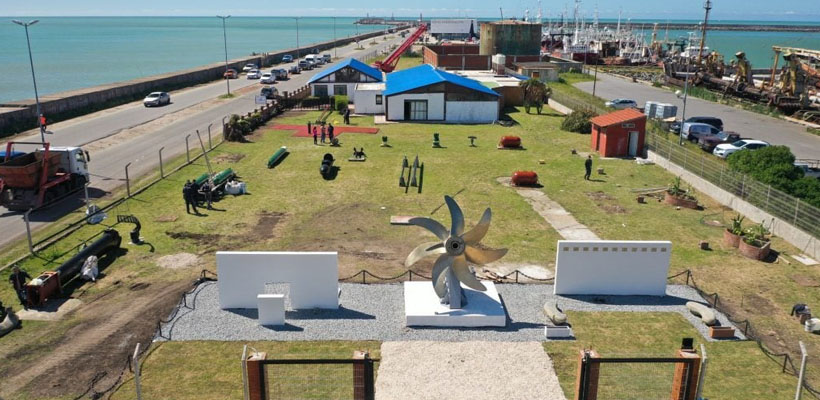 Con la hélice original del ARA San Juan preparan un nuevo monumento a