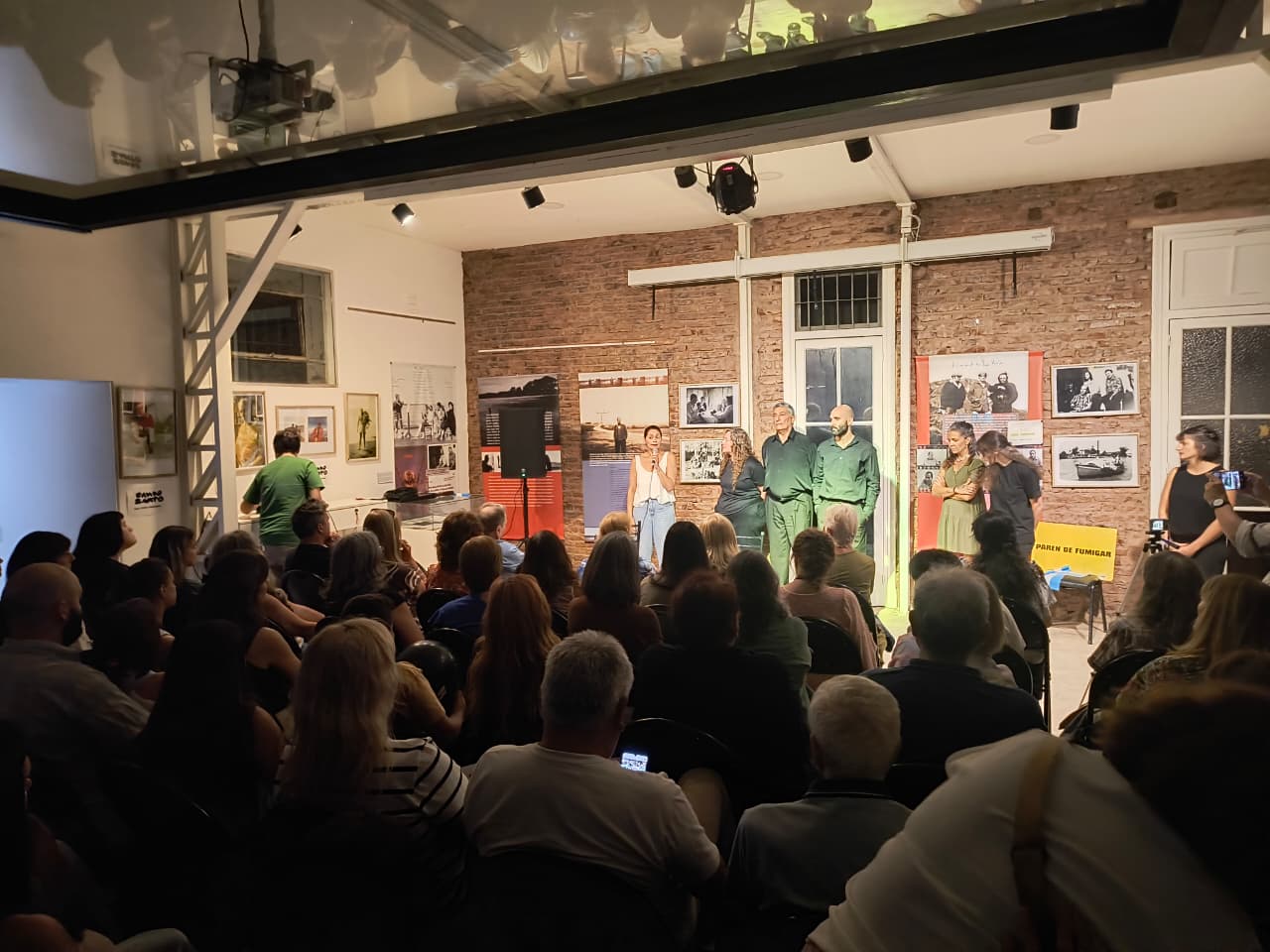 Repusieron Campo Santo con la sala desbordada de público