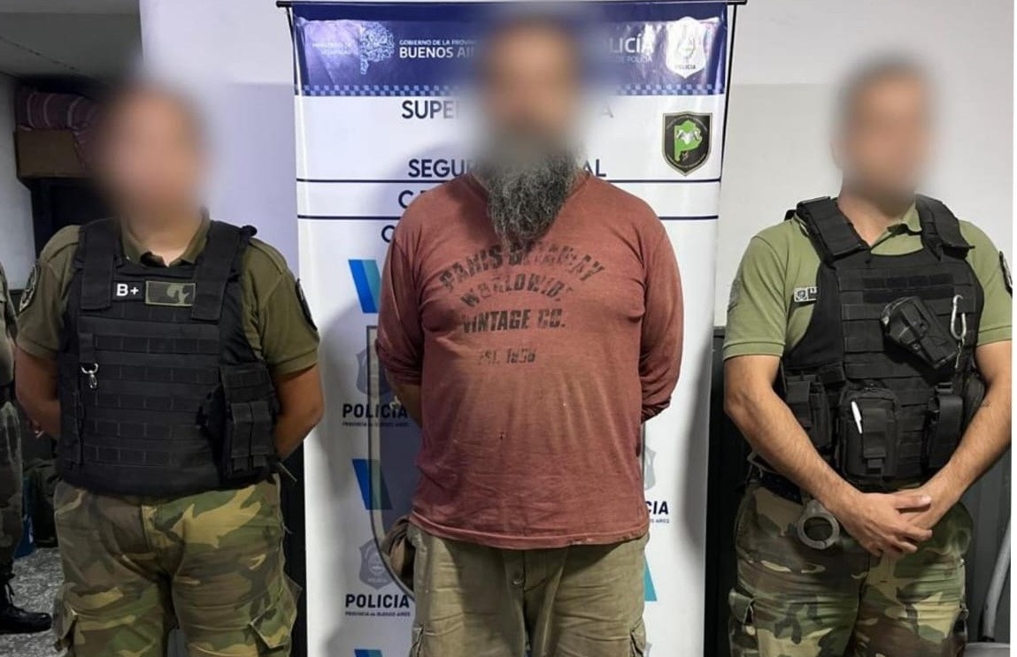 Tras 10 años prófugo, cayó “El Chacal de Belgrano”
