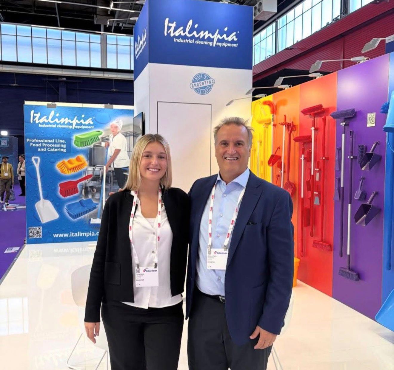 talimpia llevó su sello pergaminense a Interclean Ámsterdam