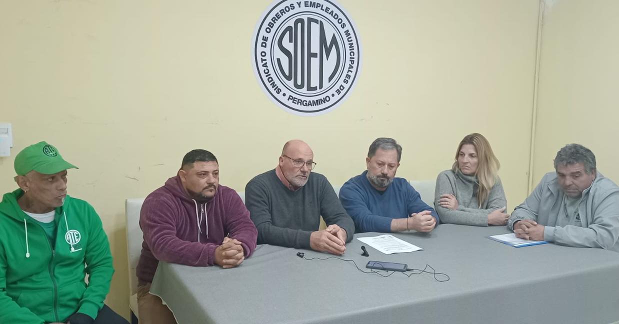 Los gremios municipales presentaron un proyecto de convenio colectivo de trabajo