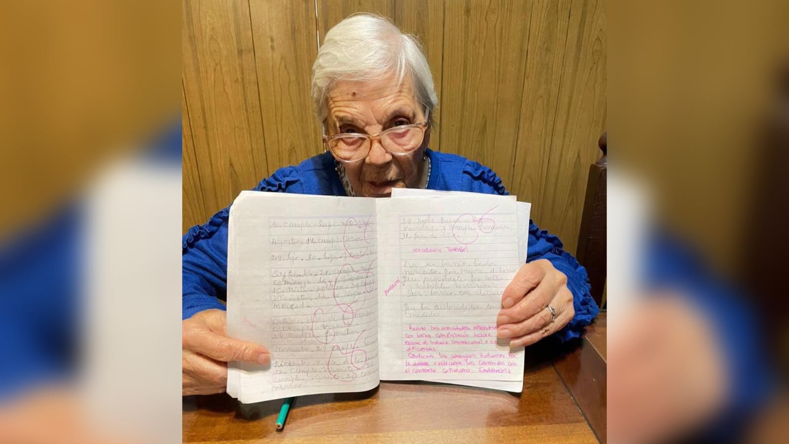 La alumna más querida: a los 93 años decidió terminar la escuela primaria